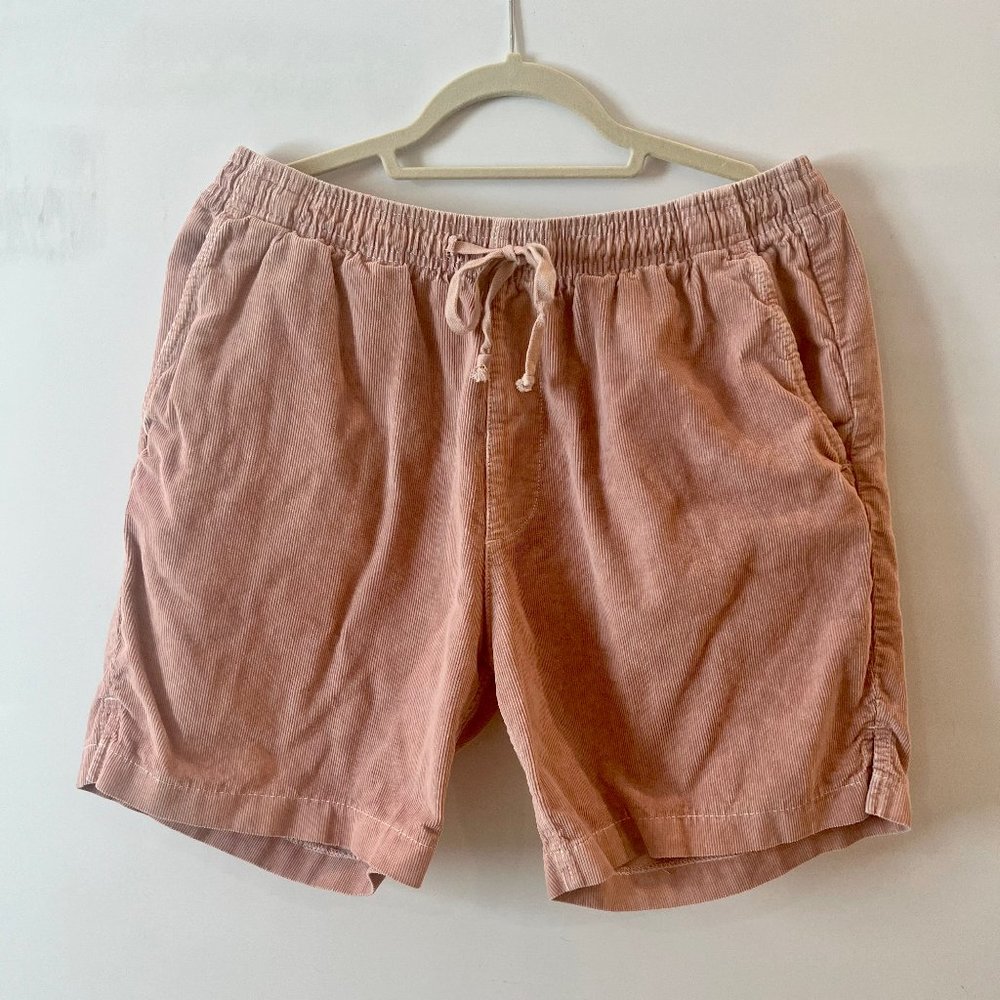 Save Khaki United (SKU) California (Corduroy Easy Shorts /Petal/ Size: L)